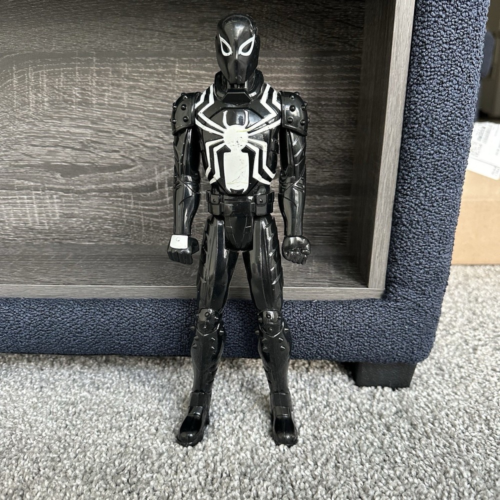 Agent Venom Ultimate Spider-Man Web Warriors 12" Figure Hasbro Marvel 2016